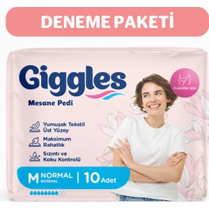 Gıggles Kadın Mesane Pedı Medıum 10'lu (1X10X12)