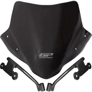 Gp Kompozit Honda CB500 Hornet 2025 Uyumlu Ön Cam Siyah 28 cm