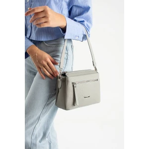 Asel Çanta , Çok Gözlü , a gri bayan Omuz ve Çapraz Çantası