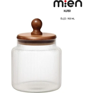 Akasya Kapak Ball Cam Kavanoz 900ML