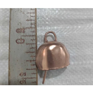 Küçükbaş Hayvan Çanı 5cm Tiz Sesli Bakır Rengi Paslanmaz