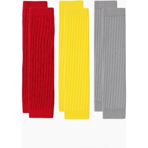 3 Adet Basic Kalın Pamuk Karışımlı Tozluk