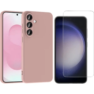 Samsung Galaxy S25 Fe Kılıf Zore Mara Lansman Kapak + Nano Ekran Koruyucu