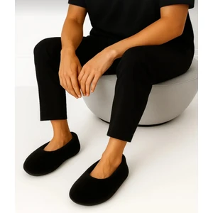 Fluffy Erkek Patik Terlik Katlanabilir Çantada Taşınabilir Ev Babeti Kaymaz Ses Yapmaz Taban