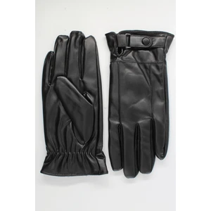 Erkek Deri Eldiven Dokunmatik Ekran Uyumlu