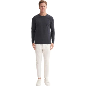 Slim Fit Soft Touch Basic Bisiklet Yaka KAZAK-33155