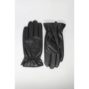 Erkek Deri Eldiven Dokunmatik Ekran Uyumlu