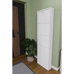 Hera Metal Kilitli Ayakkabılık 5'li Beyaz