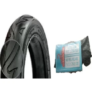 14 Jant 14X2.125 (57-254) Bisiklet Dış Lastiği D1466 + Duranta Iç Lastik Seti