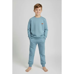 Bisiklet Yaka Erkek Çocuk Eşofman Takımı - 16004