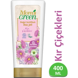Mom's Green Doğal Sertifikalı Duş Jeli - Kır Çiçekleri 400 ml