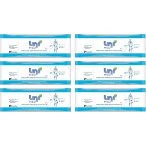 Antibakteriyel Vücut Yıkama Havlusu 50'li Paket x 6 Paket