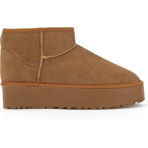 Ziya, Suni Kürklü Kadın Bot 1531044Z1002 Taba