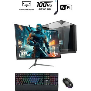 Talos x I5-4570 16GB 512GB M.2 Nvm 1660S 6gb 24" Oyuncu Masaüstü Bilgisayarı