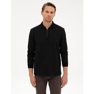 Pierre Cardin Erkek Siyah Regular Fit Sweatshirt 50307988-VR046