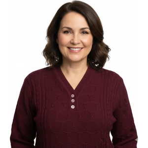 Kadın Kışlık Triko Kazak Kardelen Örme V Yaka Yumuşacık Rahat Tam Kalıp