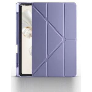 Honor Pad 9 12.1 Inch Tablet Uyumlu Kılıf Katlanır Kalemlikli Standlı Uyku Modlu Akıllı Kapak