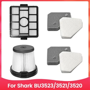 Shark BU3523 BU3521 BU3520 Elektrikli Süpürge Aksesuarları Filtre Yedek Parçaları Için 4 Parça Elektrikli Süpürge Filtre Seti (Yurt Dışından)