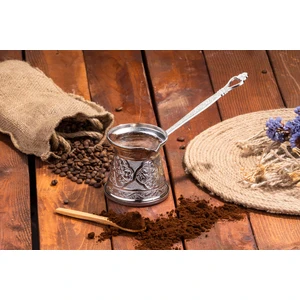 Cezpot Klasik 6 Kişilik Döküm Cezve Büyük Boy - Mıknatıslı Ocaklara Uyumlu