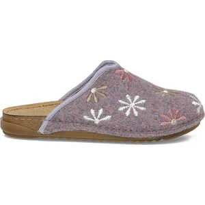 609029.Z5PR Lila Kadın Ev Terliği