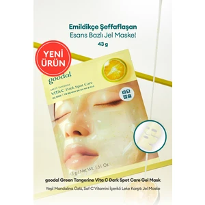 Yeşil Mandalina Özlü Leke Karşıtı Jel Maske Goodal Green Tangerine Vita C Dark Spot Care Gel Mask
