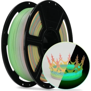 Flashforge - Hs Pla Rainbow Luminous Melody Filament 1kg