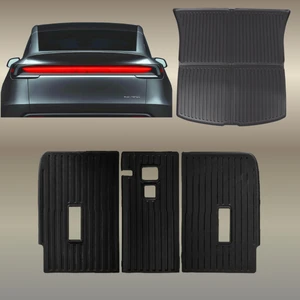 Tesla Model Y Juniper Arka Koltuk Koruyucu 3'lü Set +Bagaj Havuzu