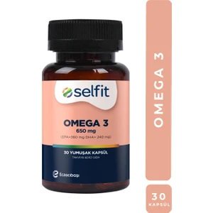 Omega 3 650 mg 30 Yumuşak Kapsül - Yüksek EPA ve DHA