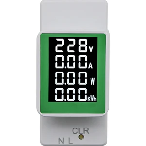 4in1 Din Ray Ac Monitörü AC50-300V 100A Voltaj Akım Watt Kwh Güç Dijital Enerji Ölçer Voltmetre Ammetre Wattmetre (Yurt Dışından)