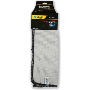 (1 Adet) Spark 5340 Waffle Mikrofiber Oto Cam Bezi ve Genel Temizlik Bezi 40X60 Cm.