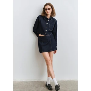 Rinse Denim Mini Etek 1310721-85481