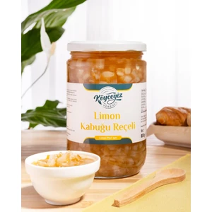 Köyceğiz Yöresel Limon Kabuğu Reçeli 800 gr Cam Kavanoz