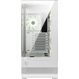 Msı Mag Pano 110R Pz Whıte Temperli Cam 3X120MM 1X120MM Argb Fan Atx Beyaz Panoramik Gaming Bilgisayar Kasası