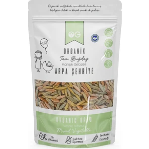 OG natural Organik Karışık Sebzeli Tam Buğday Arpa Şehriye 250 Gr +8 Ay
