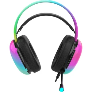 IGK-X8S  Empousa Series 7.1 Surround Transparan Rgb LED  Effect Gaming Headset