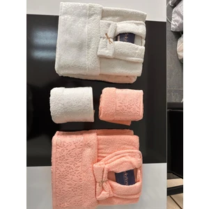 Bella Home Bornoz Seti Lüks Jakarlı Bella Home