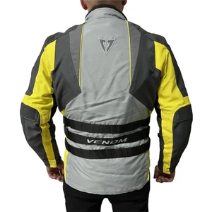 Tourex Grı Sarı Motosiklet Montu