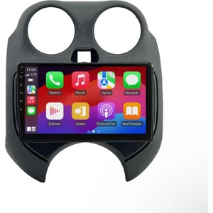 Nissan Micra 2011 / 2013 Androidauto/carplay Multimedya