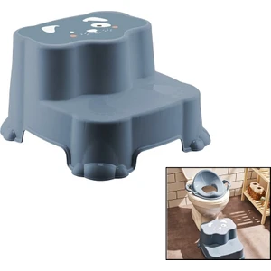 Mavi Katlı Çocuk Basamak Desenli (5263)