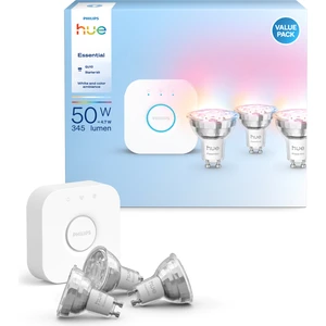 Hue Essential 3'lü GU10 Spot Başlangıç Seti 345 Lumen