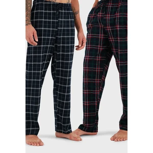 Pamuklu Regular Fit Normal Bel Düz Paça Cepli 2'li Paket Pijama Altı Erkek Pijama Altı 6574003S2