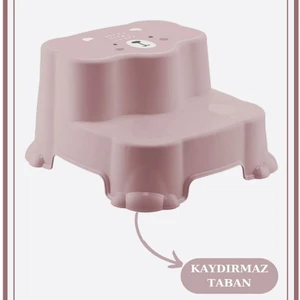 Dünya Katlı Çocuk Basamağı Desenli 06104