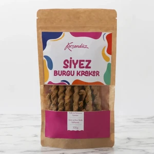 Siyez Burgu Kraker - 100 G