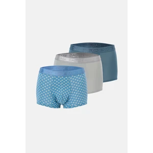 Mavi 4210 3'lü Desenli Micro Modal Boxer
