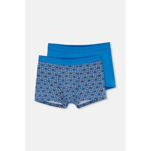 Mavi 5210 2'li Desenli Pamuk Boxer