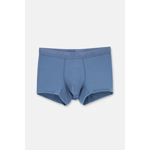 Gri Mavi Düz Micro Modal Boxer