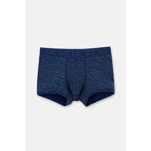 Lacivert 4210 Desenli Micro Modal Boxer