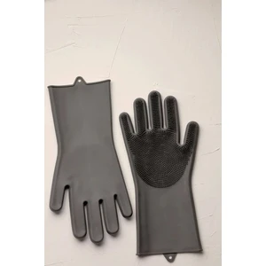 Magic Gloves Sihirli Bulaşık Eldiveni Mutfak Banyo Temizleme Fırçası Oto Ev Iş