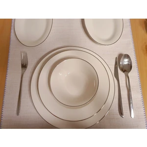 Etamin İşlemelik Kenarları işlemeli Runner