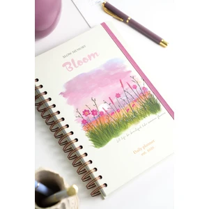 Matt Notebook 2026 Yılı Spiralli Ajanda 16x24 cm - 12 Aylık Manzara 80 gr 180 Yaprak